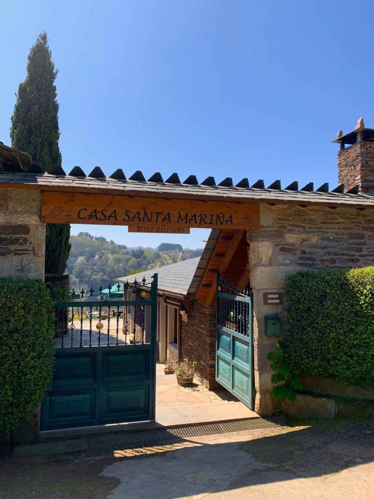 Casa Rural Santa Marina Portomarín Extérieur photo